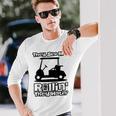 Theyee Me Rollin' They Hatin' & Golf Cart 長袖Tシャツ 彼への贈り物