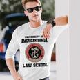 アメリカサモア大学ロースクール。 長袖Tシャツ 彼への贈り物