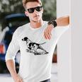 イングリッシュポインタードッグ 長袖Tシャツ 彼への贈り物