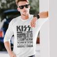 キッス Kiss Roosevelttadium 長袖Tシャツ 彼への贈り物