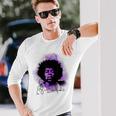 ジミヘンドリックス_001 長袖Tシャツ 彼への贈り物