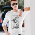タロット・メジャー・アルカナ ザ・フール 長袖tシャツ 長袖Tシャツ 彼への贈り物