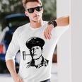 ダグラス マッカーサー アメリカ陸軍退役軍人 Ww2 長袖Tシャツ 彼への贈り物