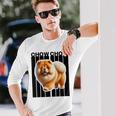 チャウチャウ犬愛好家 長袖Tシャツ 彼への贈り物