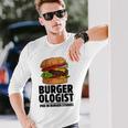ハンバーガー研究 ハンバーガー 長袖tシャツ 長袖Tシャツ 彼への贈り物