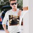 フェドーラ・ハット 長袖tシャツ 長袖Tシャツ 彼への贈り物