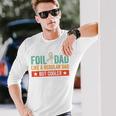 フォイル ダッドウィング ホイル ウィングサーフィン レトロ メンズ フォイルウィング 長袖Tシャツ 彼への贈り物