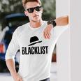 ブラックリストハットアイコン 長袖Tシャツ 彼への贈り物
