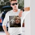 マリリンモンロー_004 長袖tシャツ 長袖Tシャツ 彼への贈り物