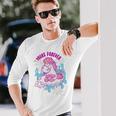 ミニオン Yours Foreverfireworks 長袖Tシャツ 彼への贈り物