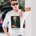 ヨハン・セバスティアン・バッハ 作曲家 クラシック音楽 Bach Composer Classical Music 長袖Tシャツ 彼への贈り物