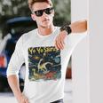 ヨーヨーザウルスファニーヨーヨー時代 長袖tシャツ 長袖Tシャツ 彼への贈り物