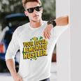 レモネード 起業家 モチベーションハッスル メンズ レディース 男の子 長袖Tシャツ 彼への贈り物
