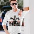 ヴィンテージ ドラゴンキング ギドラ アート サンセット 日本人 キッズ メンズ 長袖Tシャツ 彼への贈り物