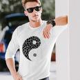 陰陽 太極拳 長袖Tシャツ 彼への贈り物