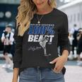 100 Beast Aroldis Chapman Texas Mlbpa 長袖Tシャツ 彼女への贈り物