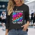 50 Years Old 50Th Anniversary Of Hip Hop グラフィティ ヒップホップ 長袖Tシャツ 彼女への贈り物
