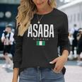 Asaba Nigeria 長袖Tシャツ 彼女への贈り物