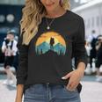 Aventura Naturaleza Camping Montañaenderismo Los Amantes Camiseta de manga larga Regalos para ella