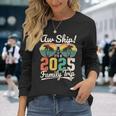 Aw Ship It's A 2025 Family Trip Family Cruise Vintage Long Sleeve T-Shirt Gifts for Her