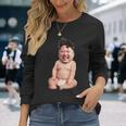 Baby Kim Jong Un-Big Baby 長袖Tシャツ 彼女への贈り物