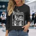 The Beagles Dog 面白いビーグル犬のオーナーギフト 長袖Tシャツ 彼女への贈り物