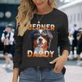 Berner Daddyバーニーズマウンテンドッグ お父さん 犬 お父さん 父の日 バーニーズ お父さん 長袖Tシャツ 彼女への贈り物