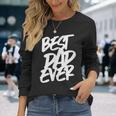 Best Dad Evertシャツプリント、Bester Father Der Welt、父の日 長袖Tシャツ 彼女への贈り物