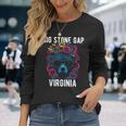 Bigtone Gap バージニア Usa クマと花のデザイン 長袖Tシャツ 彼女への贈り物