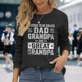 Blessed To Be Called Dad Grandpa Great Grandpa Father's Day Long Sleeve T-Shirt Gifts for Her