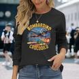Bombardino Crocodilo Italian Brainrot 長袖Tシャツ 彼女への贈り物