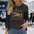 Bombardiro Crocodilo イタリアンブレインロットミーム 長袖Tシャツ 彼女への贈り物