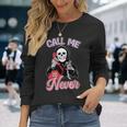 Calle Me Never アンチバレンタインデー 長袖Tシャツ 彼女への贈り物