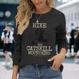 Catskill Mountains Hike New York キャッツキルシャツ 長袖Tシャツ 彼女への贈り物