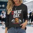Cheat Day チート・デイ フィットネス 気ままなジム ブレイク ダイエット 冷え込む日 長袖Tシャツ 彼女への贈り物