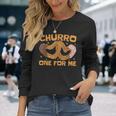 Churro One For Me メキシコ料理 揚げ生地が大好き チュロス 長袖Tシャツ 彼女への贈り物