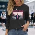 Daddy's Home President Donald Trump 2024 Pink Trump 長袖Tシャツ 彼女への贈り物