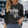 Daddy Est 2025 初めての父の日 新しいパパ 若い父親 長袖Tシャツ 彼女への贈り物