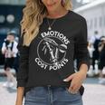 Dart Player Emotions Cost Points Epic スケルトン ハンドダーツ 長袖Tシャツ 彼女への贈り物