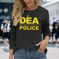Dea 薬局 警察官 長袖Tシャツ 彼女への贈り物