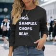 Dig&Sample&Chop&Beat シャツ Mpc ドラムサンプラー 音楽愛好家 長袖Tシャツ 彼女への贈り物