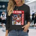Dikembe Mutombo_Nba_001 長袖Tシャツ 彼女への贈り物