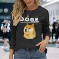 Doge政府効率省 長袖Tシャツ 彼女への贈り物