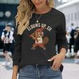 Elbows Up Eh Beaver ベースボール ファニーカナダデー 長袖Tシャツ 彼女への贈り物