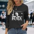 Elvin Jazz Wisdom Drummer Musician 1色 長袖Tシャツ 彼女への贈り物