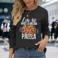 Este Tío Hace La Mejor Paella Amante De La Paella Camiseta de manga larga Regalos para ella