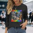 Every Italian Brainrot Meme Italian Brainrotコレクション 長袖Tシャツ 彼女への贈り物
