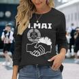 First May Day Of Ark Ddr East Eastern Germany Langarmshirts Geschenke für Sie