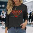 Genco Olive Oil Little Italy ニューヨーク 長袖Tシャツ 彼女への贈り物