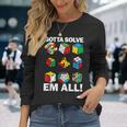 Gottaolve Em Allpeed Cuber パズルキューブ スピードキューブ 長袖Tシャツ 彼女への贈り物